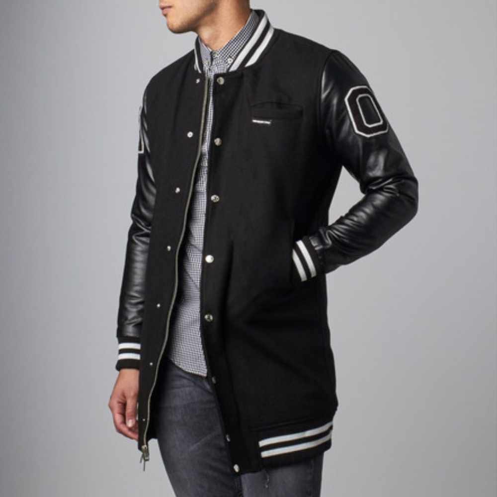 Members only varsity Rare Mid length
jacket size medium